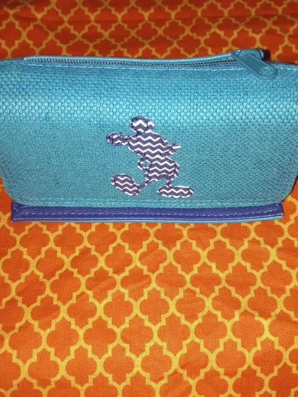 Disney Teal And Navy Wallet